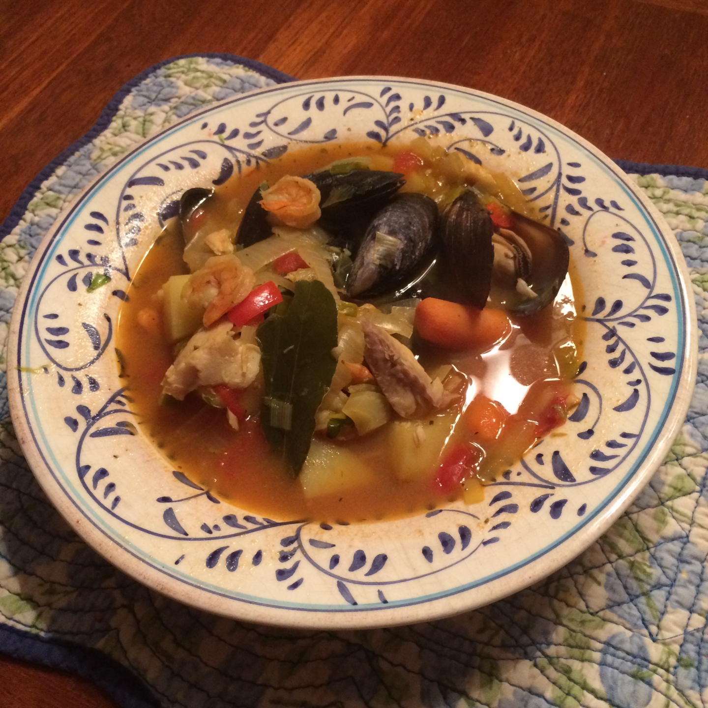 Seafood Soup Provençal